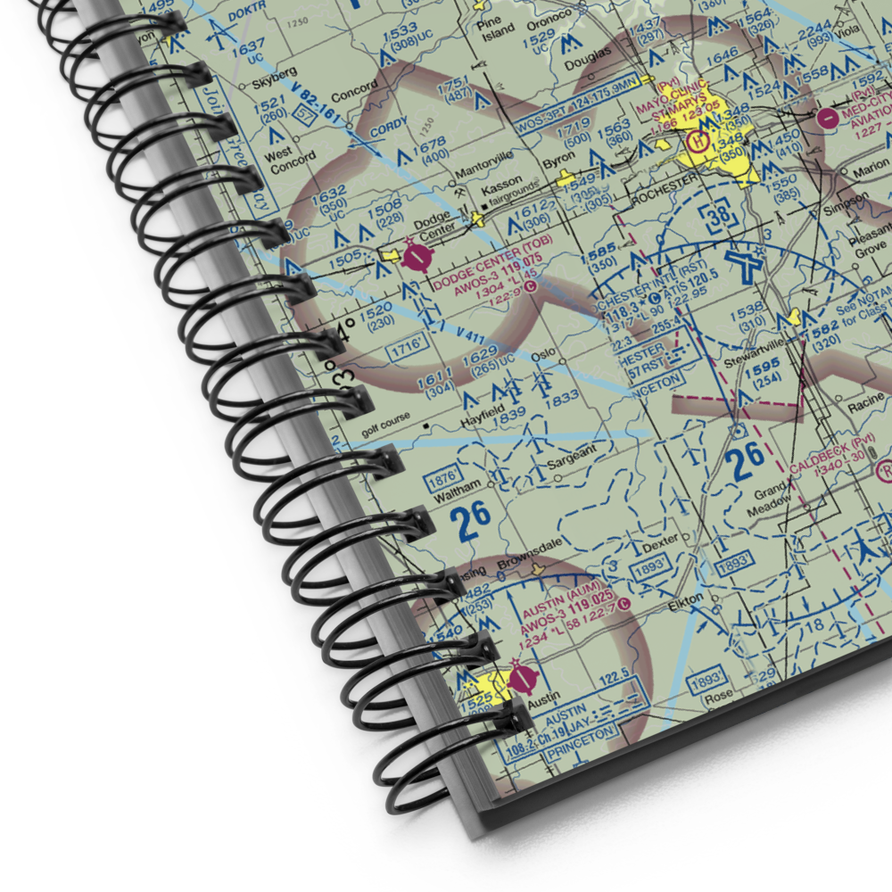 Lake Zumbro Seaplane Base (8MN0) VFR Sectional Notebook 