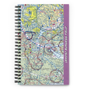 Burgess Field (8MD6) VFR Sectional Notebook