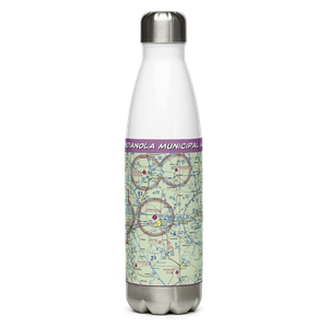 Indianola Municipal Airport (IDL) VFR Sectional Water Bottle