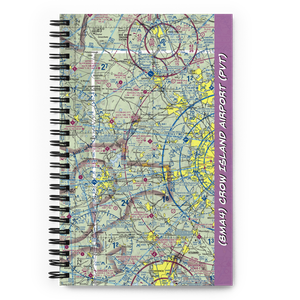 Crow Island Airport (Pvt) (8MA4) VFR Sectional Notebook