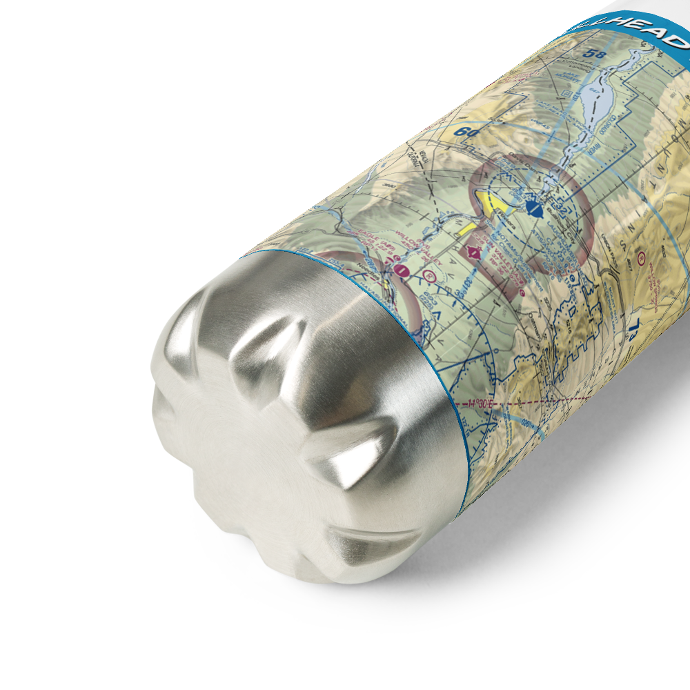 Laughlin Bullhead International Airport (IFP) VFR Sectional Water Bottle 