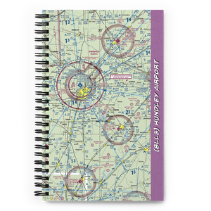 Hundley Airport (8LL3) VFR Sectional Notebook