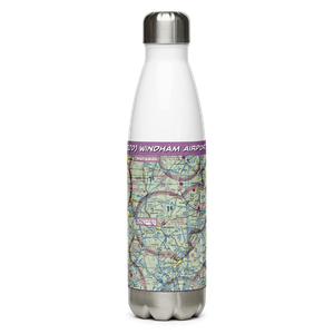 Windham Airport (IJD) VFR Sectional Water Bottle