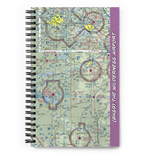 The Wilderness Airport (8KS9) VFR Sectional Notebook