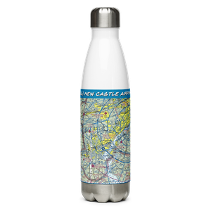New Castle Airport (ILG) VFR Sectional Water Bottle