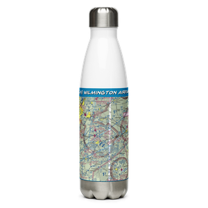 Wilmington Airpark (ILN) VFR Sectional Water Bottle