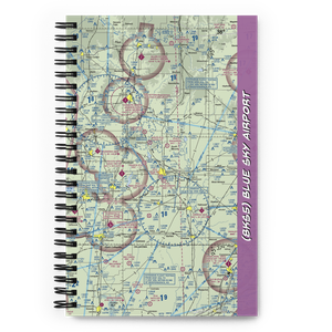 Blue Sky Airport (8KS5) VFR Sectional Notebook