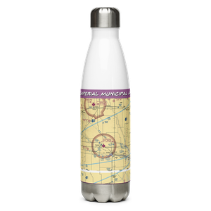 Imperial Municipal Airport (IML) VFR Sectional Water Bottle
