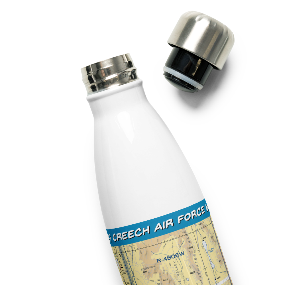 Creech Air Force Base (INS) VFR Sectional Water Bottle 