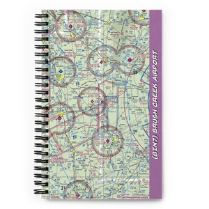Brush Creek Airport (8IN7) VFR Sectional Notebook