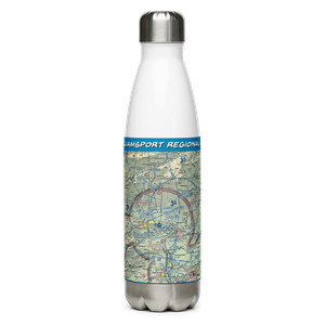 Williamsport Regional Airport (IPT) VFR Sectional Water Bottle