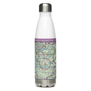 Kirsch Municipal Airport (IRS) VFR Sectional Water Bottle