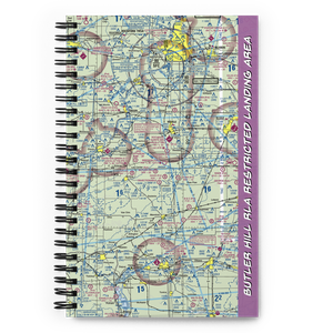 Butler Hill RLA Restricted Landing Area (8IL3) VFR Sectional Notebook