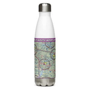 Alexander Field South Wood County Airport (ISW) VFR Sectional Water Bottle