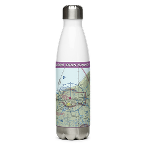 Gogebic Iron County Airport (IWD) VFR Sectional Water Bottle