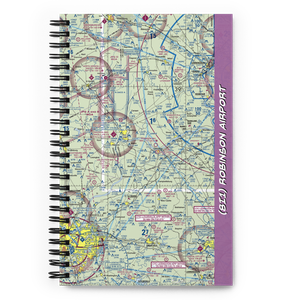 Robinson Airport (8I1) VFR Sectional Notebook
