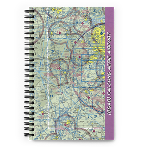 Falcons Aerie Airport (8GA8) VFR Sectional Notebook