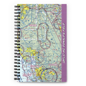 Mc Donald's Field (8FL1) VFR Sectional Notebook