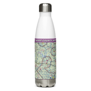 Wood County Airport (JDD) VFR Sectional Water Bottle