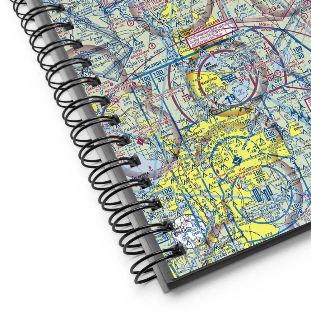 Samsula / Coe Field (8FA4) VFR Sectional Notebook 