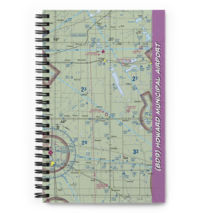 Howard Municipal Airport (8D9) VFR Sectional Notebook