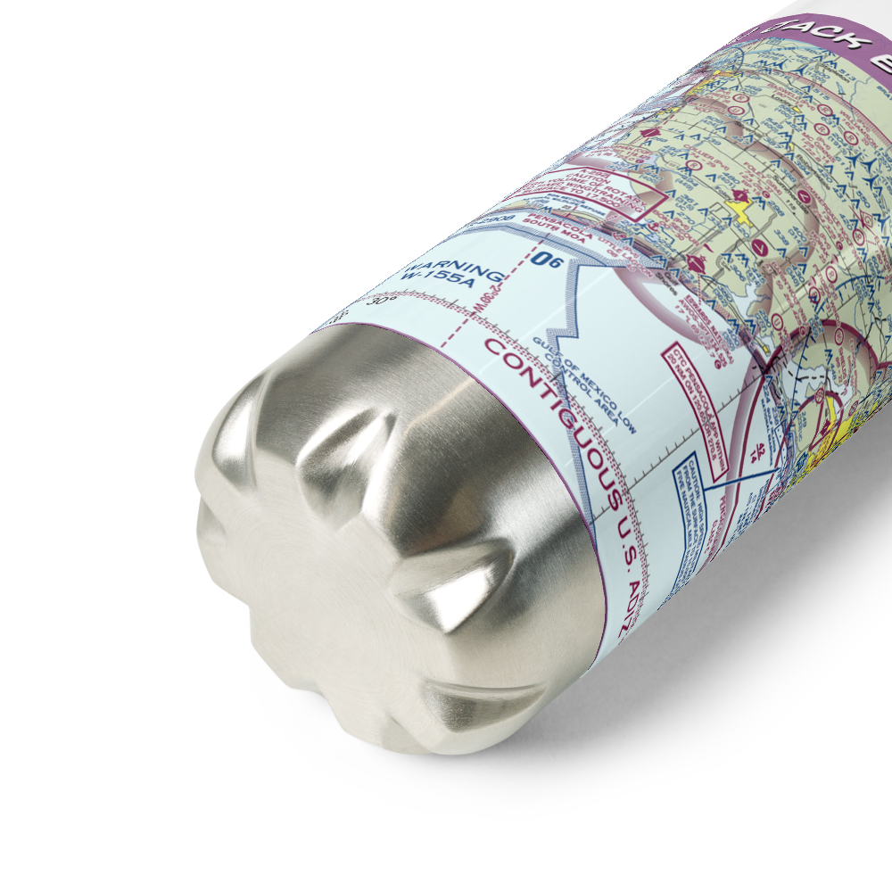 Jack Edwards Airport (JKA) VFR Sectional Water Bottle 