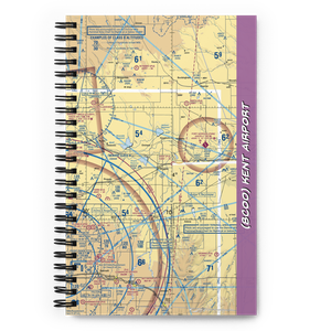 Kent Airport (8CO0) VFR Sectional Notebook