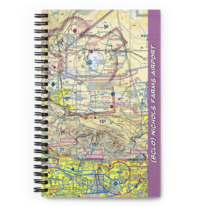 Nichols Farms Airport (8CL0) VFR Sectional Notebook