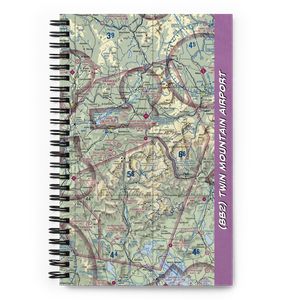 Twin Mountain Airport (8B2) VFR Sectional Notebook