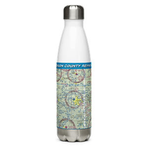 Jackson County Reynolds Field (JXN) VFR Sectional Water Bottle