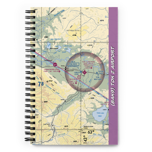 Tok 2 Airport (8AK9) VFR Sectional Notebook