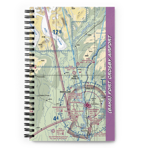 Fort Crosby Airport (8AK5) VFR Sectional Notebook