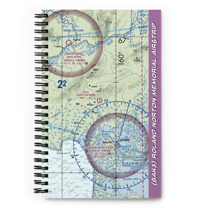 Roland Norton Memorial Airstrip (8AK3) VFR Sectional Notebook