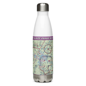 Grand Glaize Osage Beach Airport (K15) VFR Sectional Water Bottle