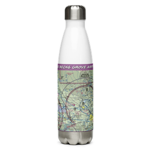 Becks Grove Airport (K16) VFR Sectional Water Bottle