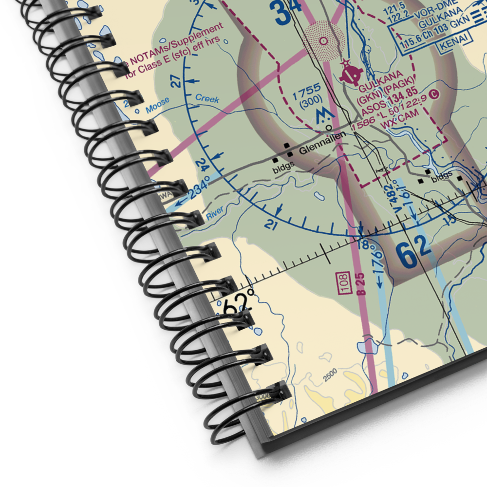 Jacobus Field (8AK1) VFR Sectional Notebook 