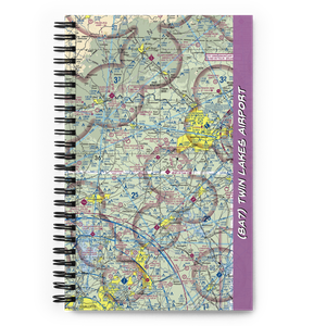 Twin Lakes Airport (8A7) VFR Sectional Notebook