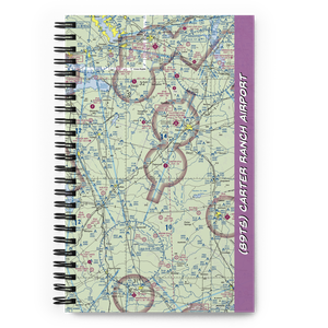 Carter Ranch Airport (89TS) VFR Sectional Notebook