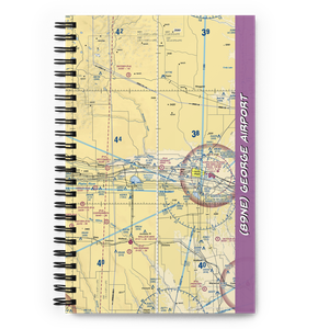 George Airport (89NE) VFR Sectional Notebook