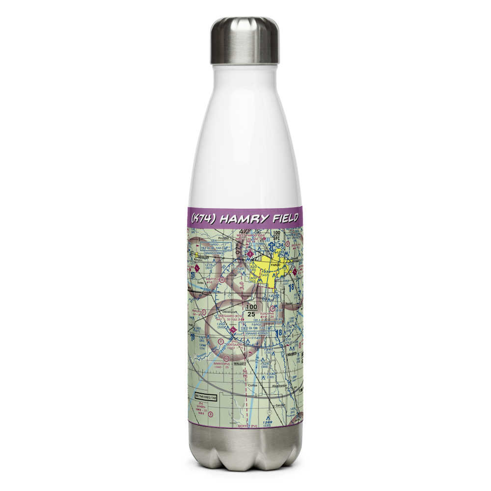 Hamry Field (K74) VFR Sectional Water Bottle 