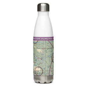 Freedom Municipal Airport (K77) VFR Sectional Water Bottle