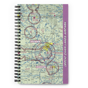 Chain Lakes Airpark (89IA) VFR Sectional Notebook