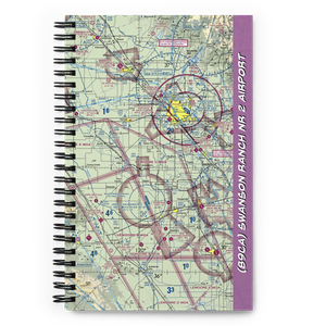 Swanson Ranch Nr 2 Airport (89CA) VFR Sectional Notebook