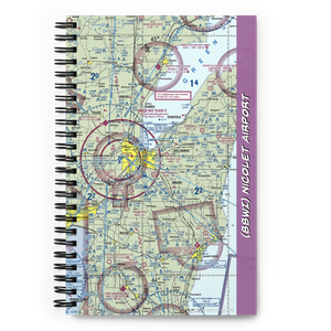 Nicolet Airport (88WI) VFR Sectional Notebook