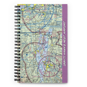 Hawk's Nest Airport (88VT) VFR Sectional Notebook