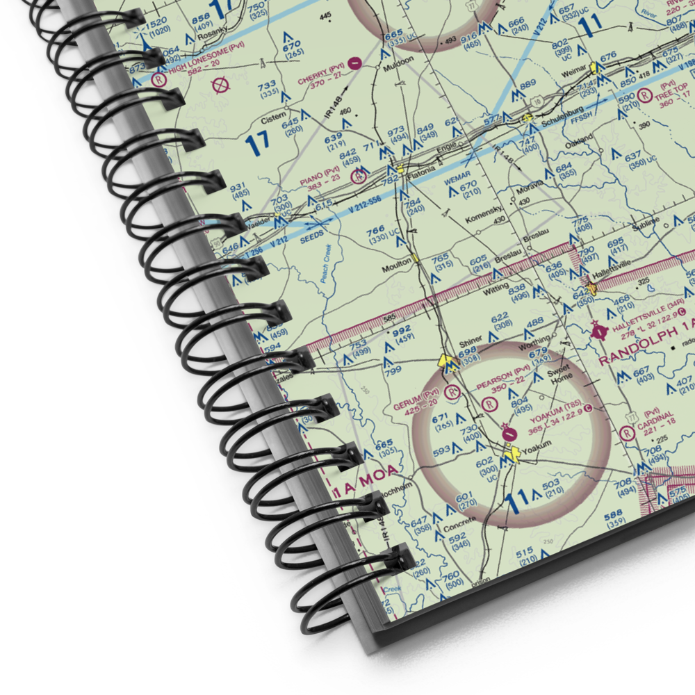 Thunderbird Southwest Airport (88TE) VFR Sectional Notebook 