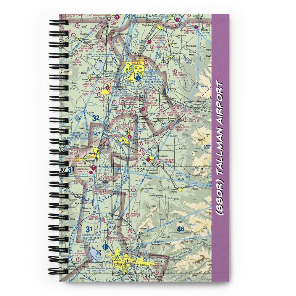 Tallman Airport (88OR) VFR Sectional Notebook 