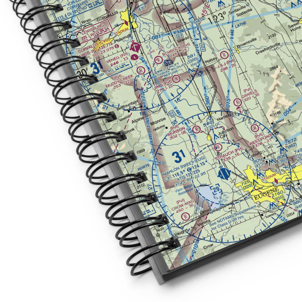 Tallman Airport (88OR) VFR Sectional Notebook 
