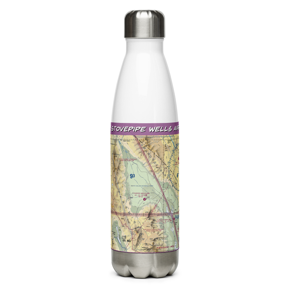Stovepipe Wells Airport (L09) VFR Sectional Water Bottle 