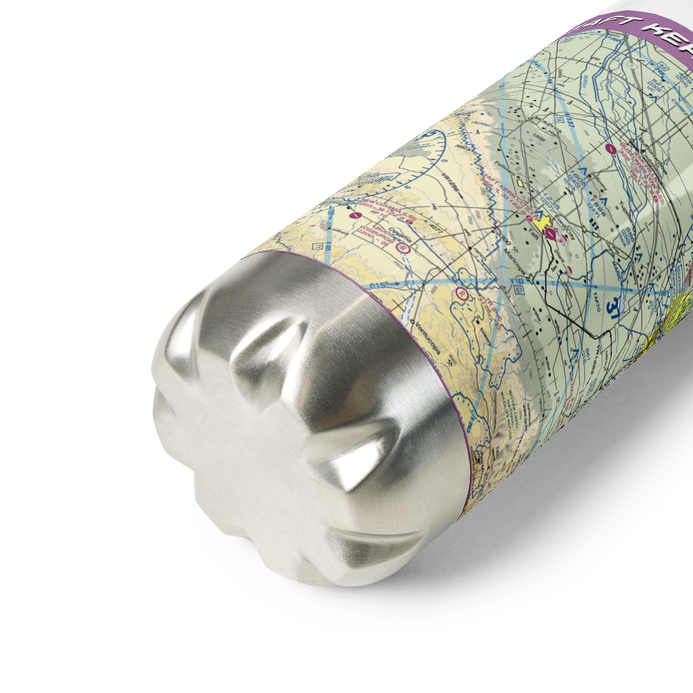 Taft Kern County Airport (L17) VFR Sectional Water Bottle 